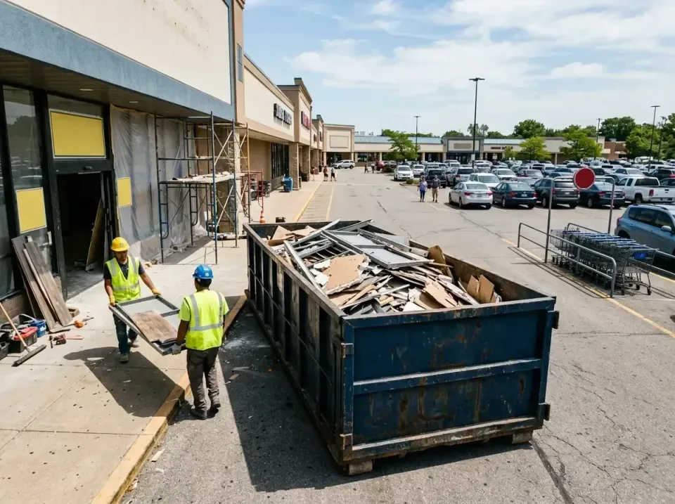 retail-store-renovation-debris-003 — frequently asked questions, Roll-off Dumpster Rentals in Carlisle, KY